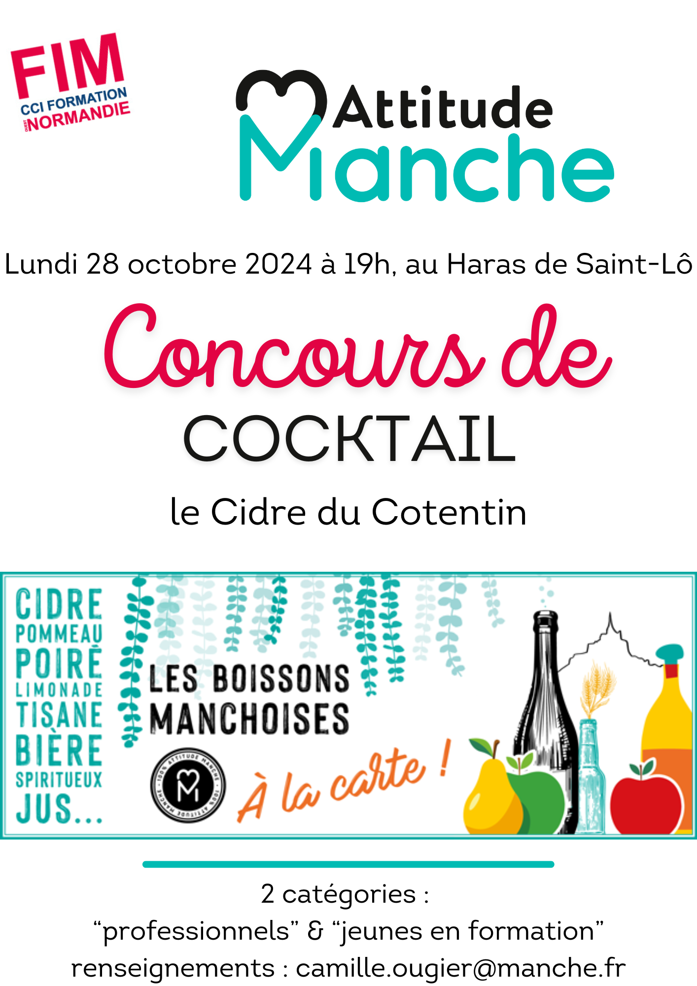 concours coktail boissons manchoises