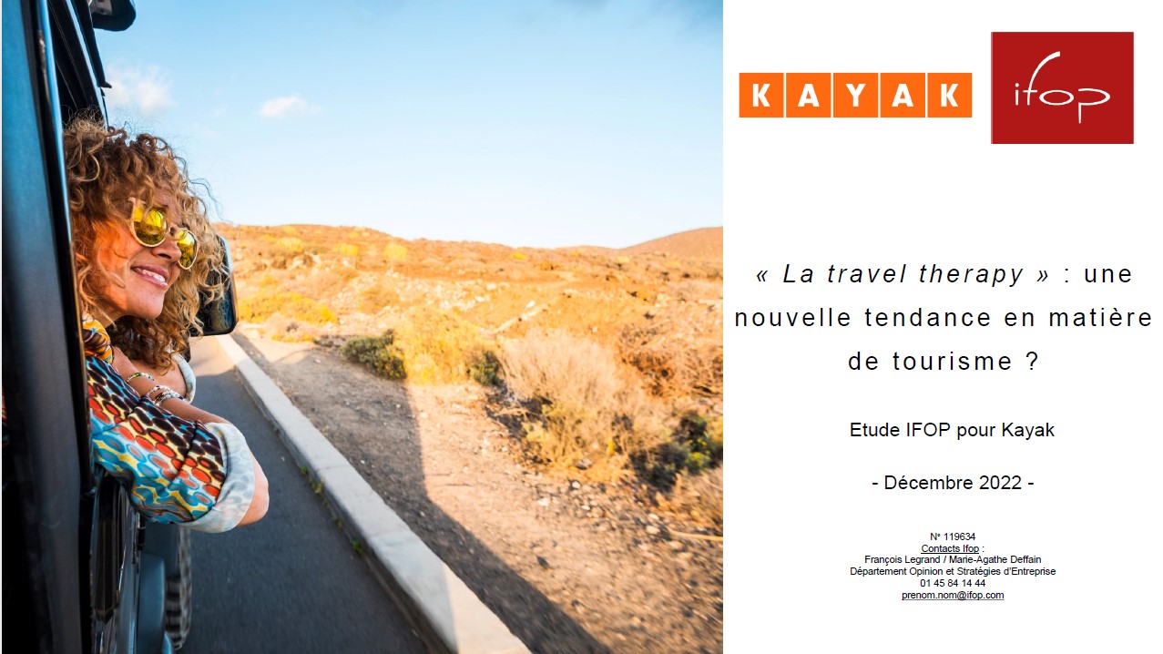 enquete ifop kayak travel therapy
