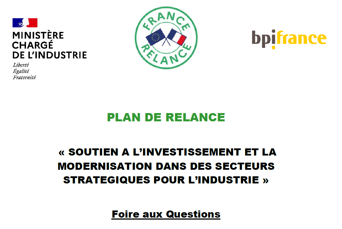 plan de relance foire aux questions