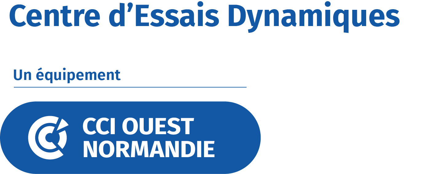 logo ced centre d'essais dynamiques CCI Ouest Normandie