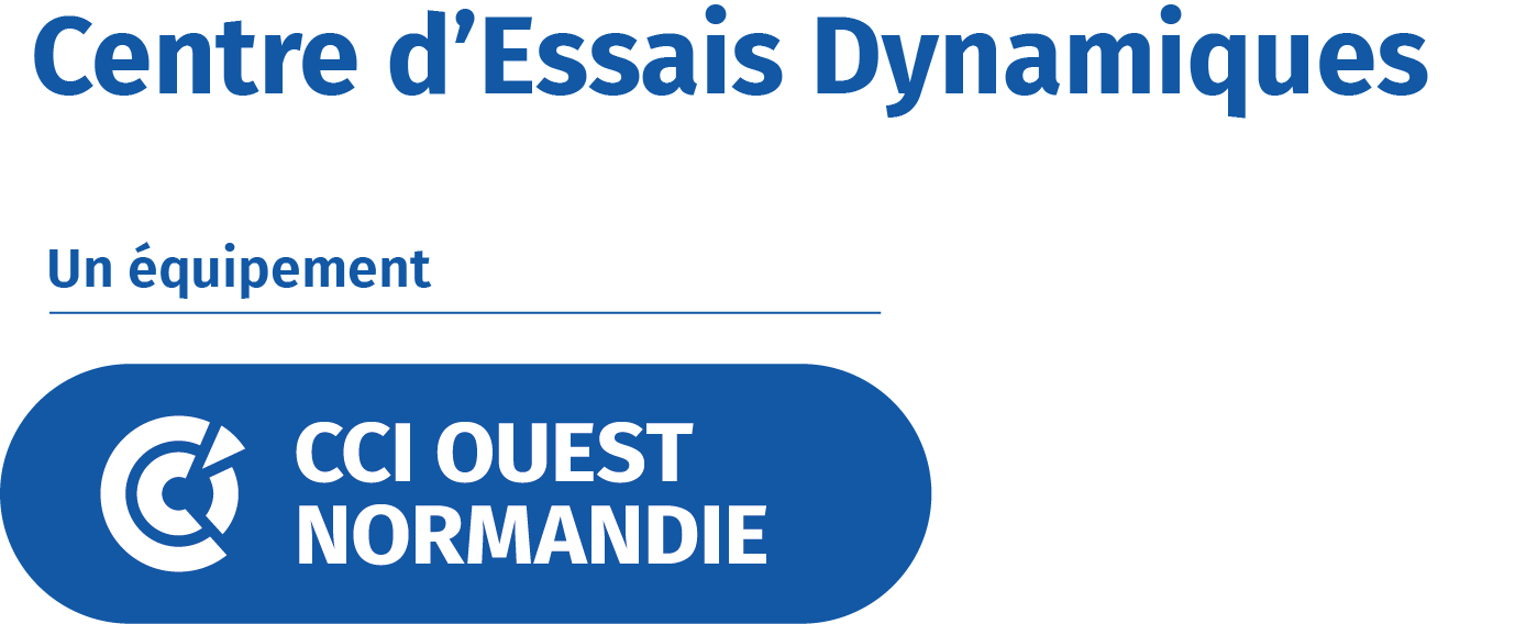 logo ced centre d'essais dynamiques CCI Ouest Normandie