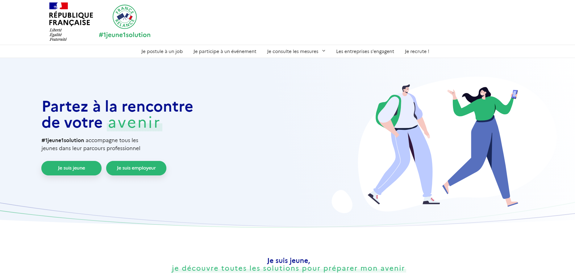 1 jeune 1 solution