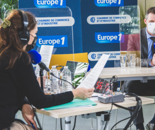 Emission Europe 1 La France Bouge CCI Rouen Normandie