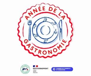 Logo année de la gastronomie 