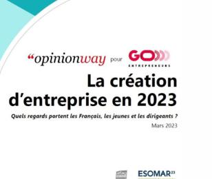 La création d'entreprise en France en 2023