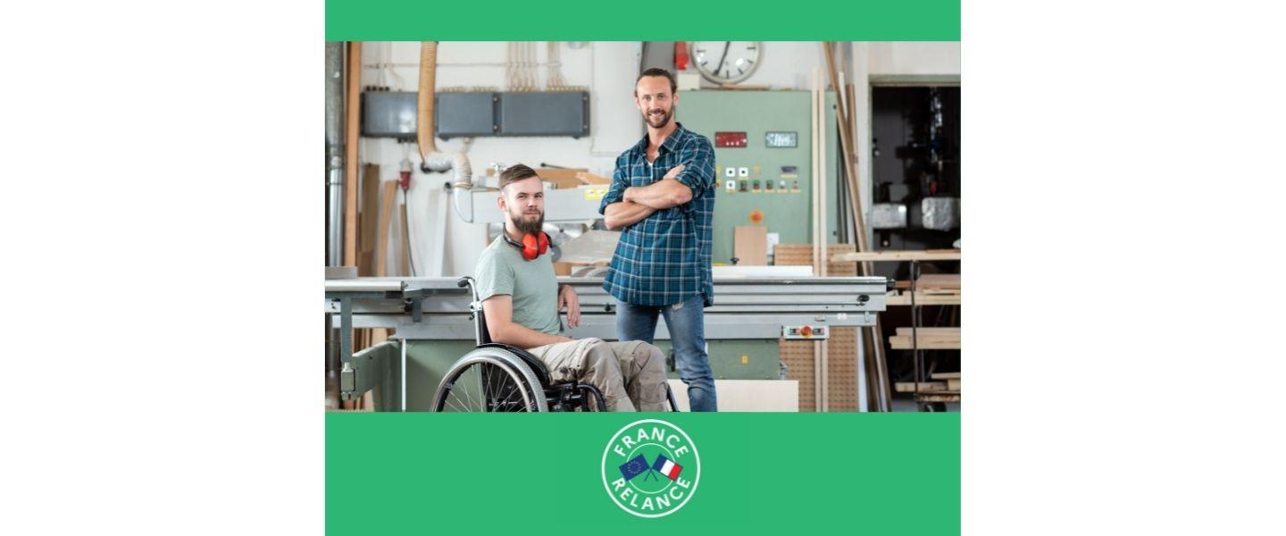travailleur handicapé France Relance